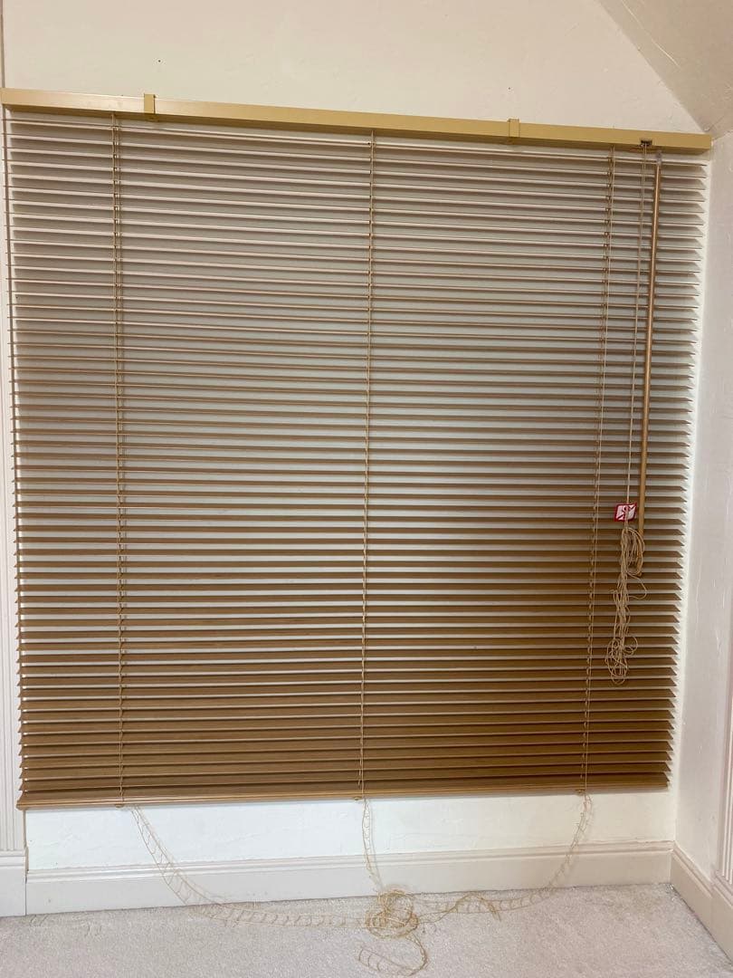 木製ブラインド 150×150cm ライトオーク 新品未使用