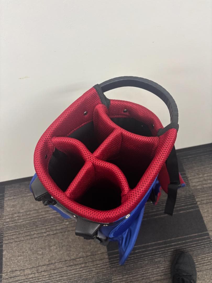 OUTDOOR PRODUCTS スタンド式キャディバッグ ネイビー