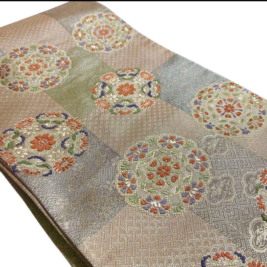 s*e様 新品　美品　袷　正絹　金彩　紋付　訪問着　フルセット　4点