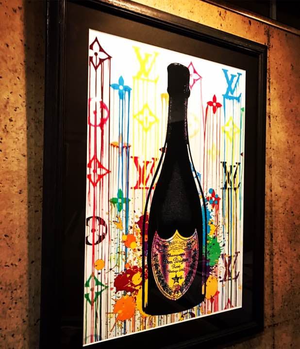 grysonアート2.5Lドンペリヴィトンパロディオマージュ