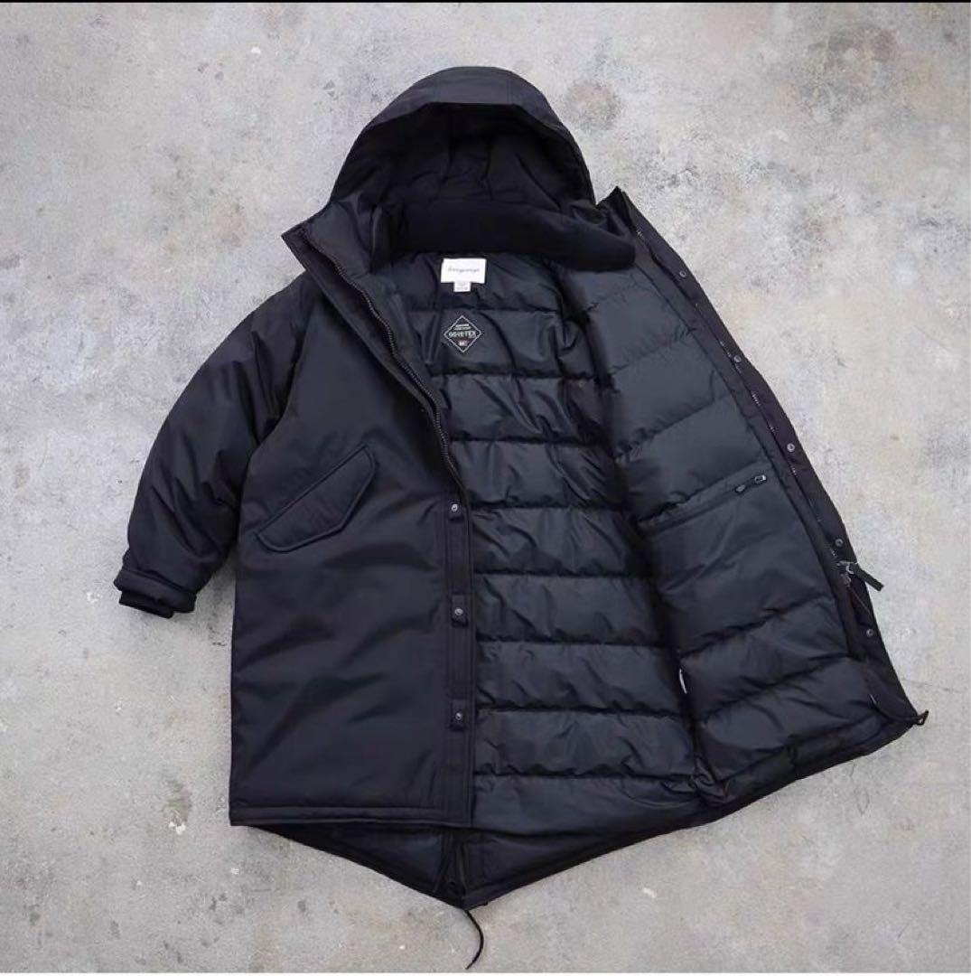 ジャケット・アウター nanamica GORE-TEX Long Down Coat BLACK L