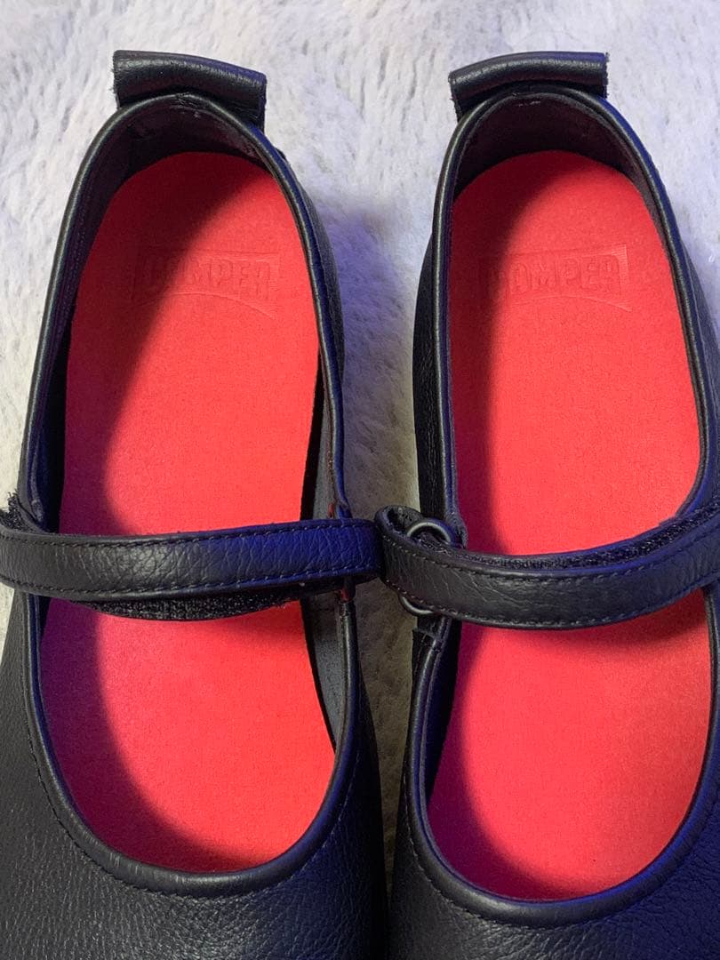 Camper ライトニナ　フラットシューズ　ブラック38