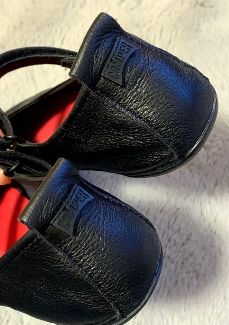 Camper ライトニナ　フラットシューズ　ブラック38