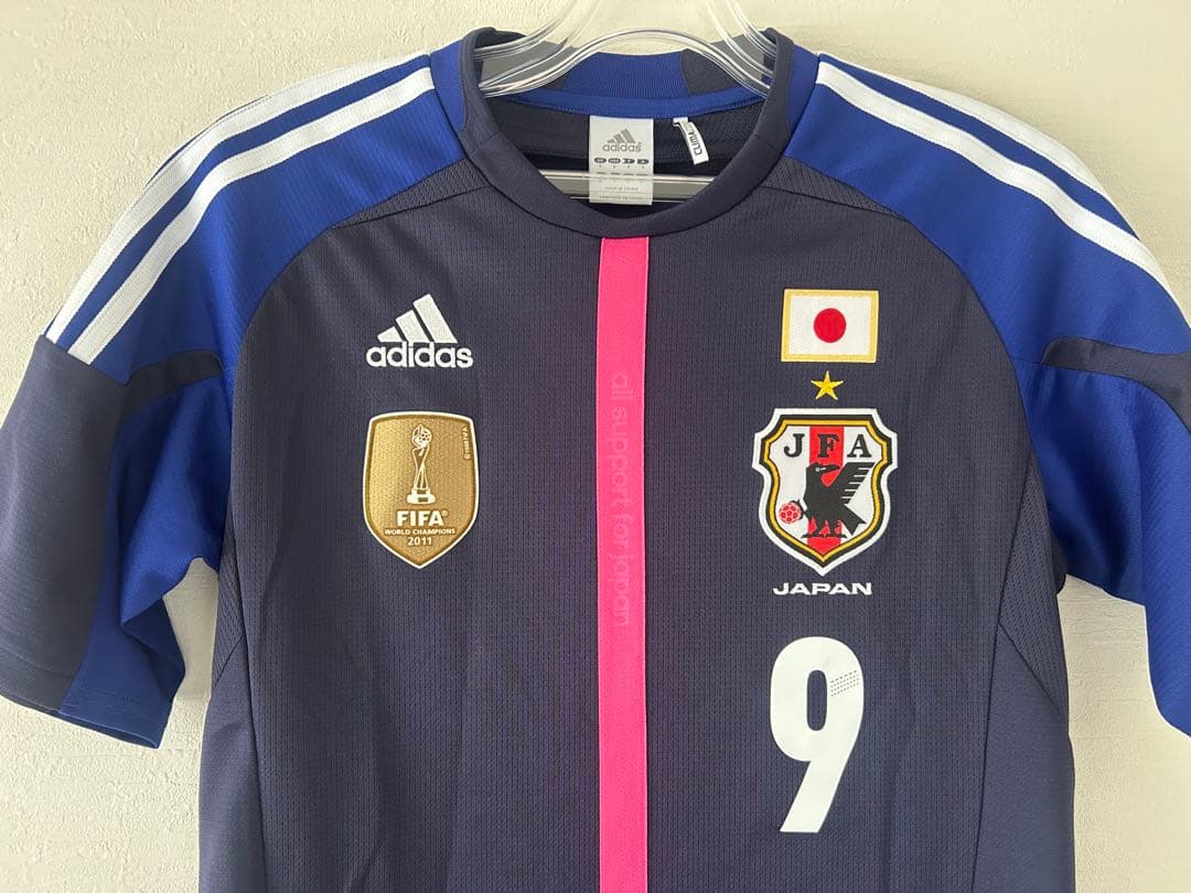 ☆送料無料☆日本代表ホームユニフォーム川澄奈穂美選手☆