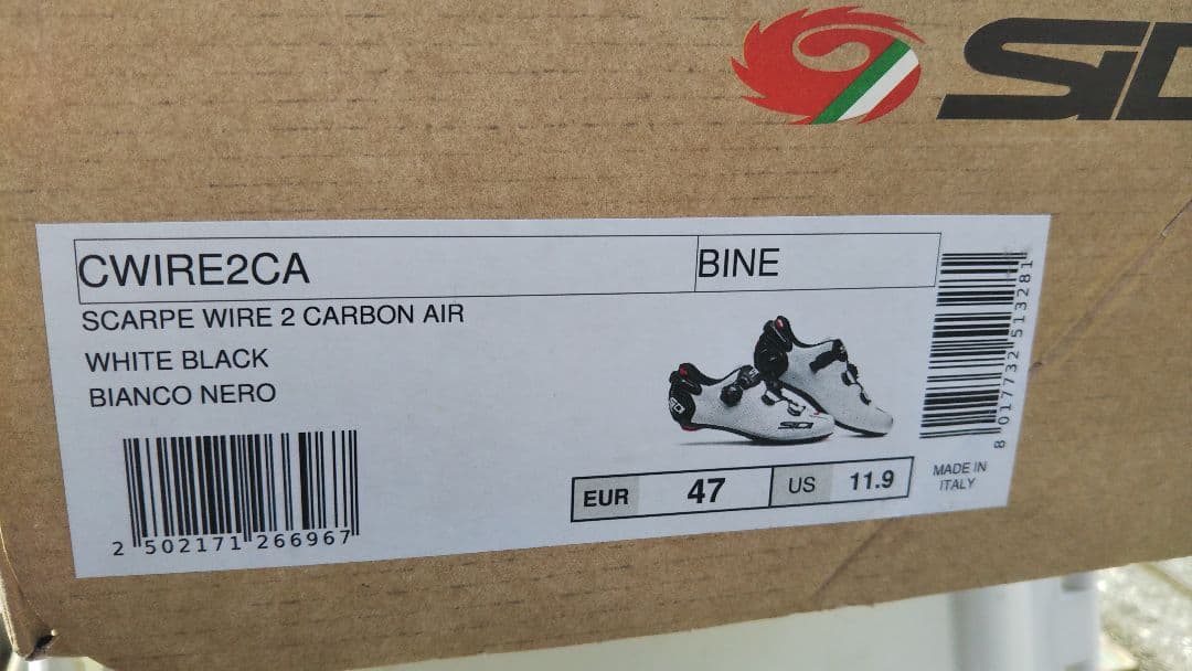シディ SIDI SCARPE WIRE2 CARBON AIR ホワイト