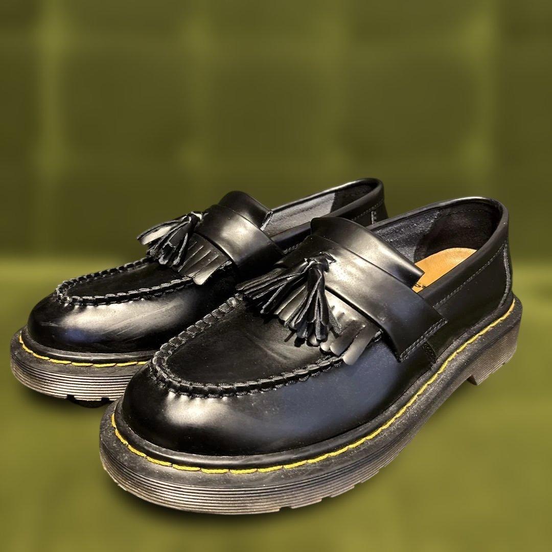 ドクターマーチン、タッセルローファー　ブラック　美品！