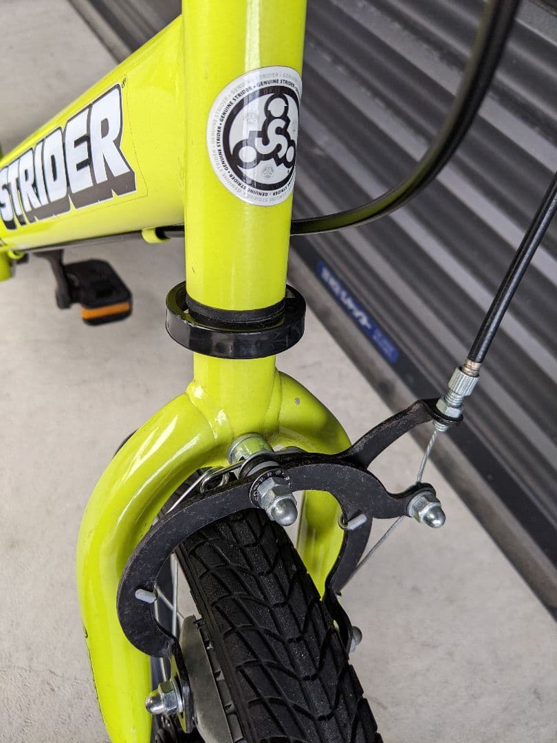 STRIDER ストライダー14x ライムイエロー