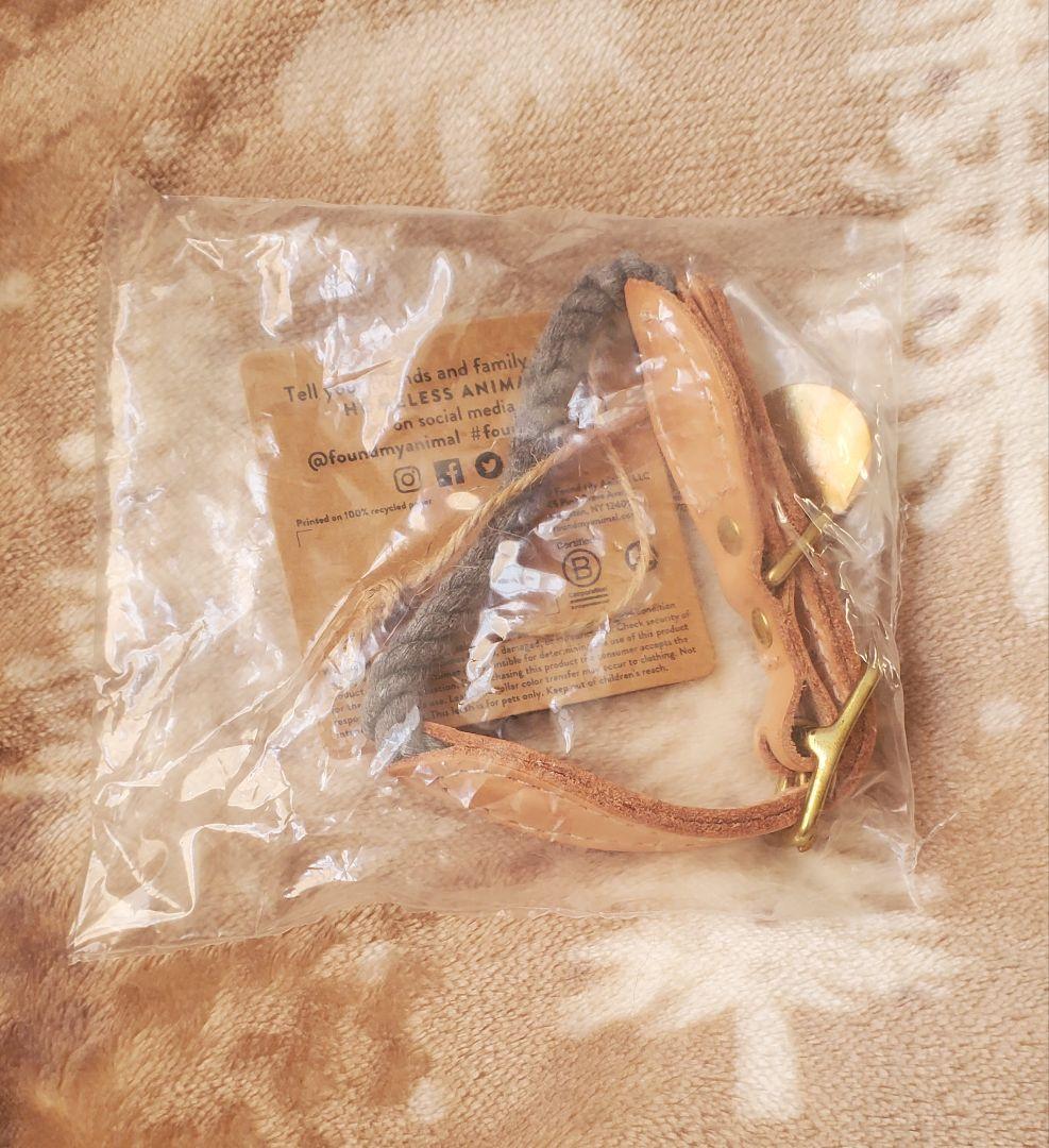 FOUND MY ANIMAL ペット用首輪 グレー XS