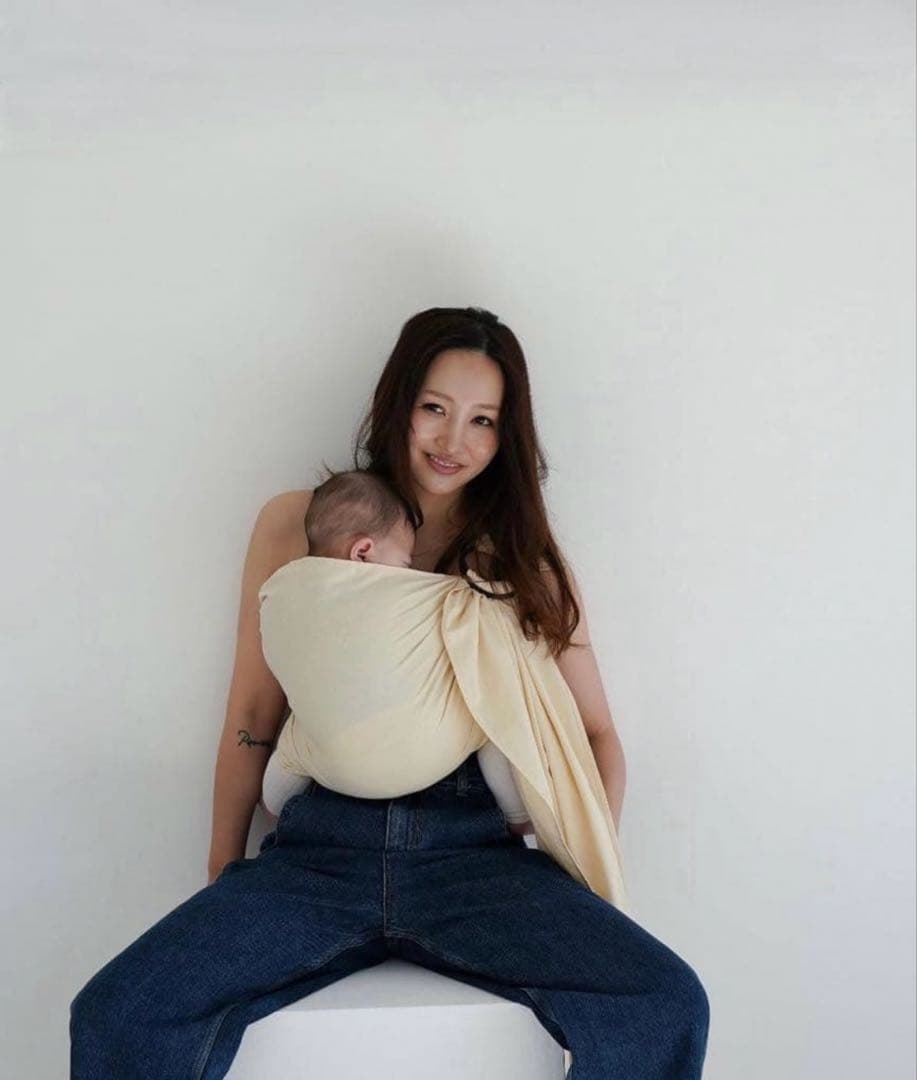 【美品】MIRISLING ベージュ スリング