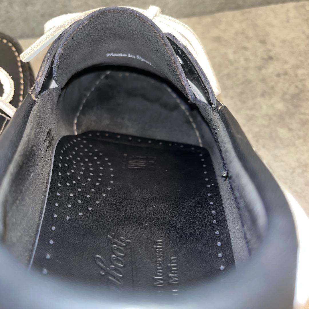 美品！パラブーツ　マリン　デッキシューズ　ネイビー