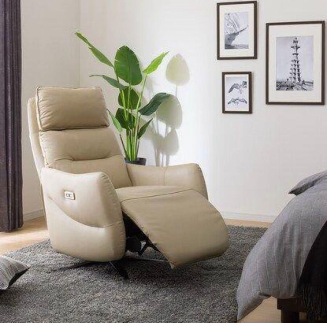 電動リクライニングパーソナルチェア（2モーター LE01-2 BE）