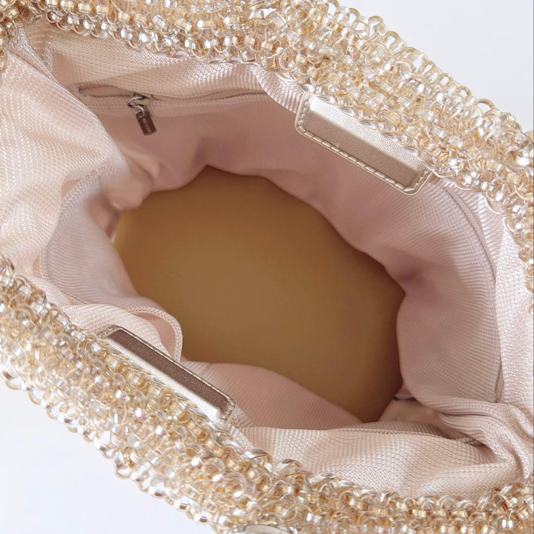 現行品　未使用　アンテプリマ　フィオリトゥーラ　バスケット　シルバーゴールド