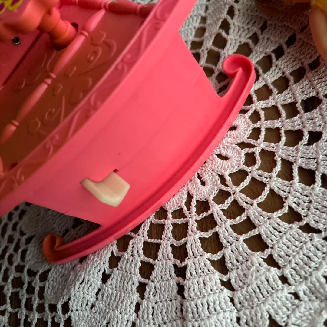 昭和レトロ⭐︎ユッコちゃん人形のメロディーチェア＆赤ちゃんセット⭐︎希少