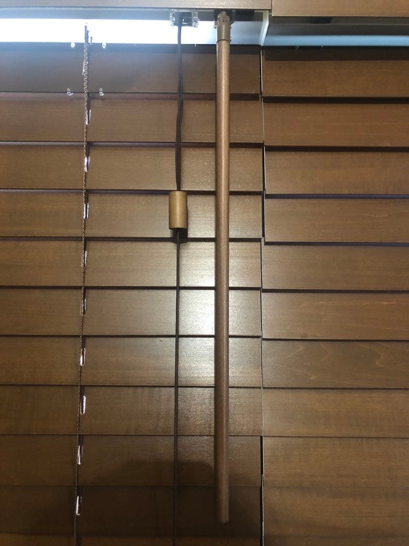 TOSO ウッドブラインド　2個セット　連窓