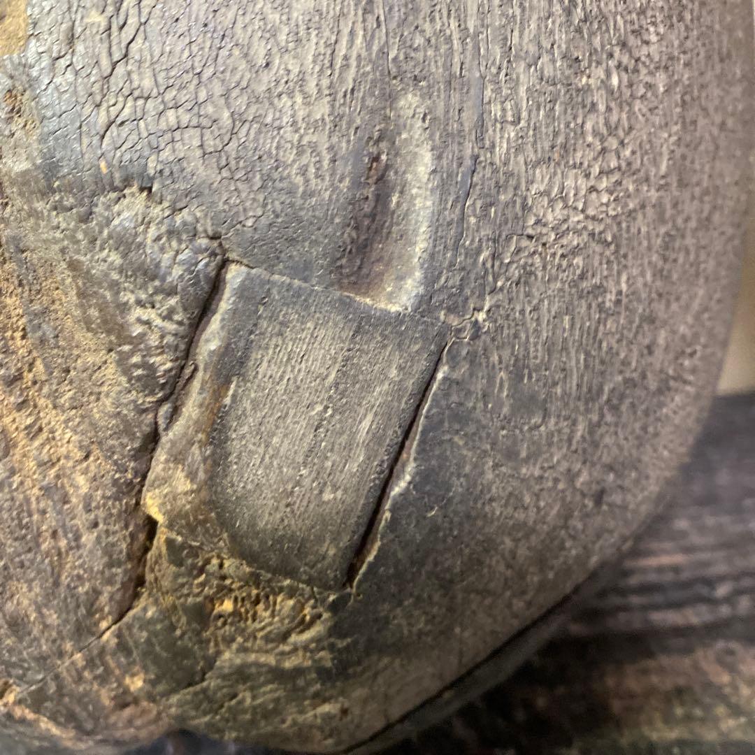 木彫　達磨の型