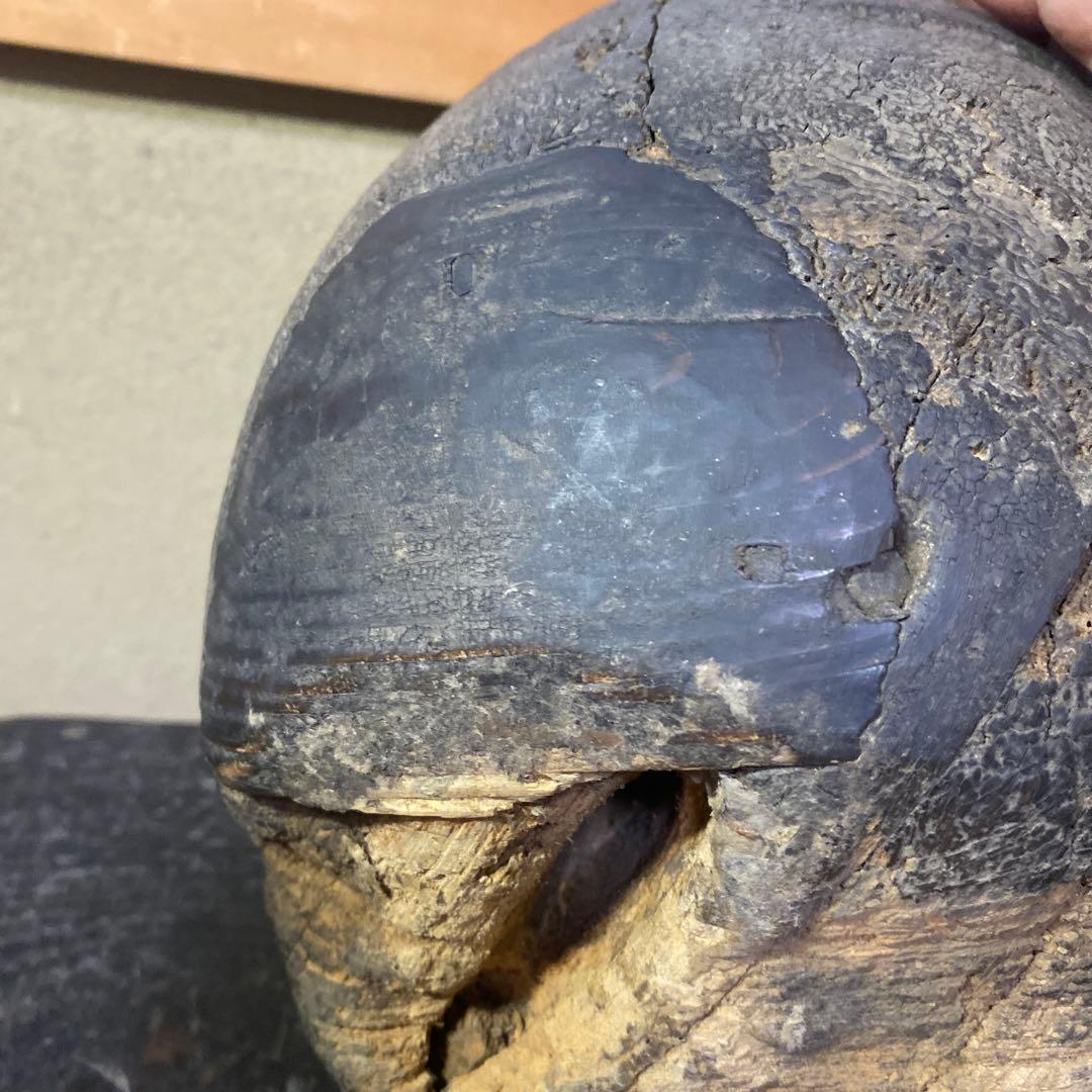 木彫　達磨の型