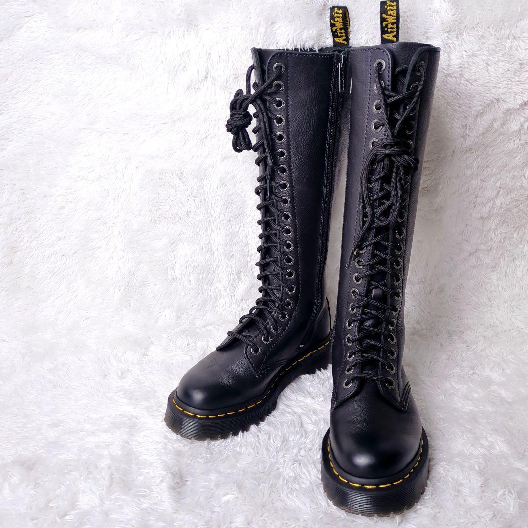 Dr.Martens1B60 BEX 20ホール 22.5cm シボ革 厚底