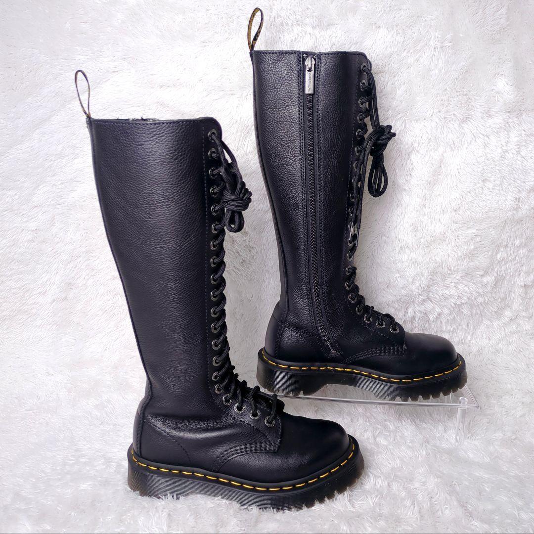 Dr.Martens1B60 BEX 20ホール 22.5cm シボ革 厚底