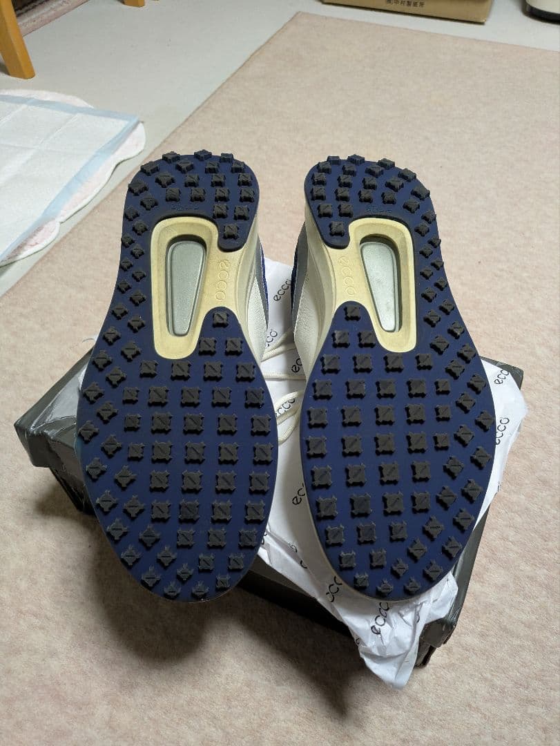 ECCO CORE レザーゴルフシューズ スパイクレス EU42