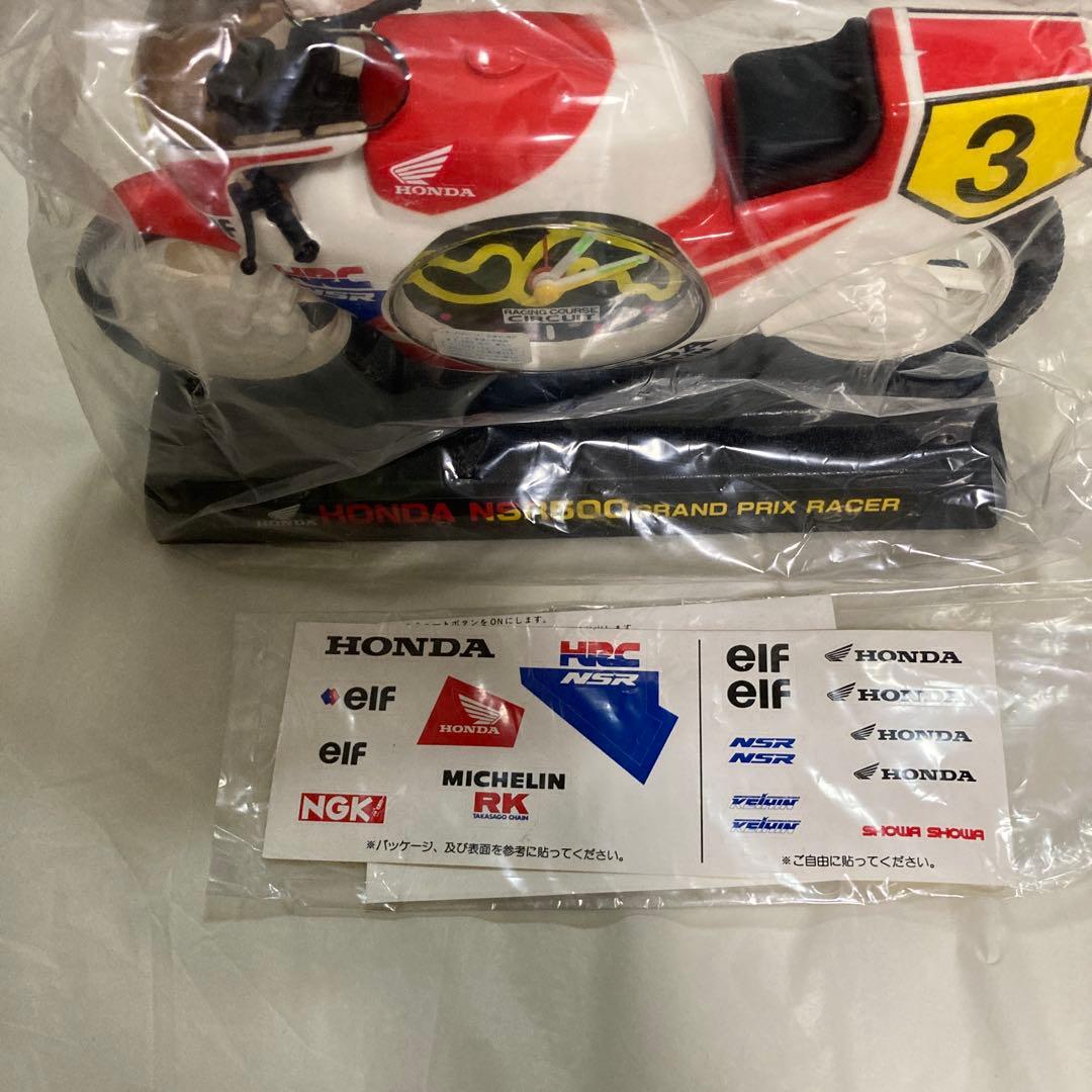 ホンダ　NSR500 グランプリレーサー　野村トーイ　目覚まし時計　当時物　レア