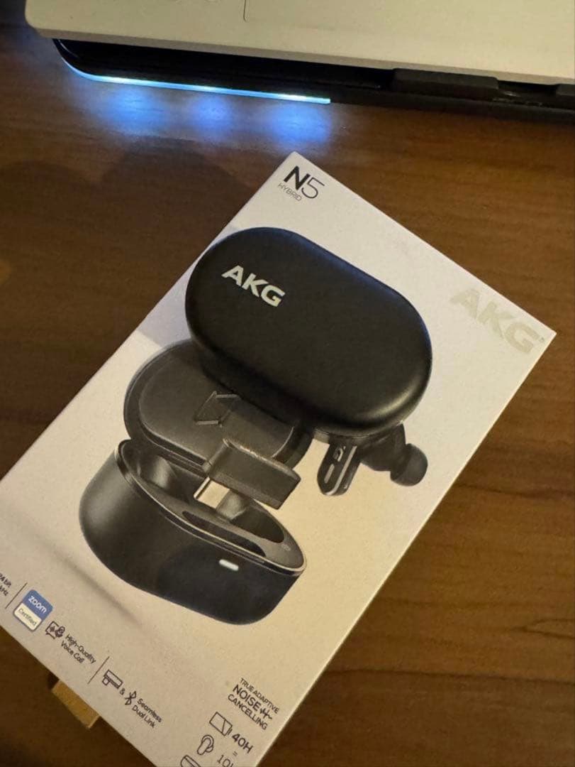 AKG N5 ワイヤレスイヤホン ブラック
