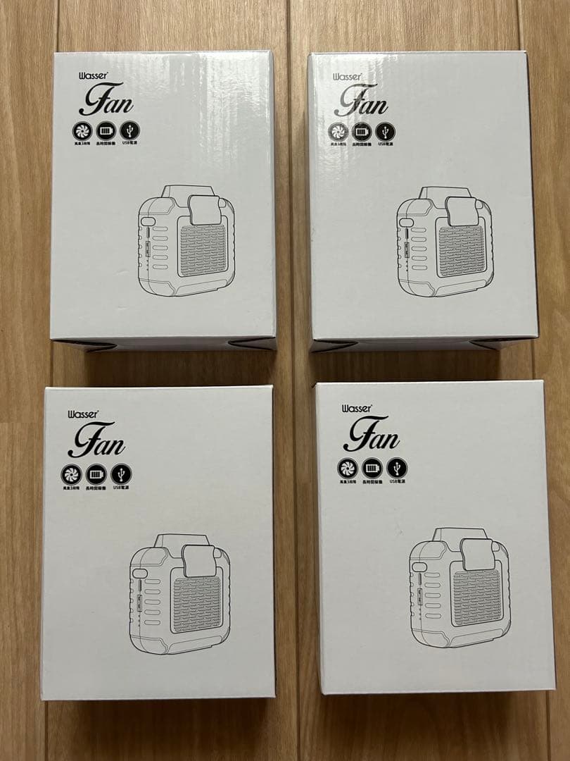 Wasser ベルトファン　4個