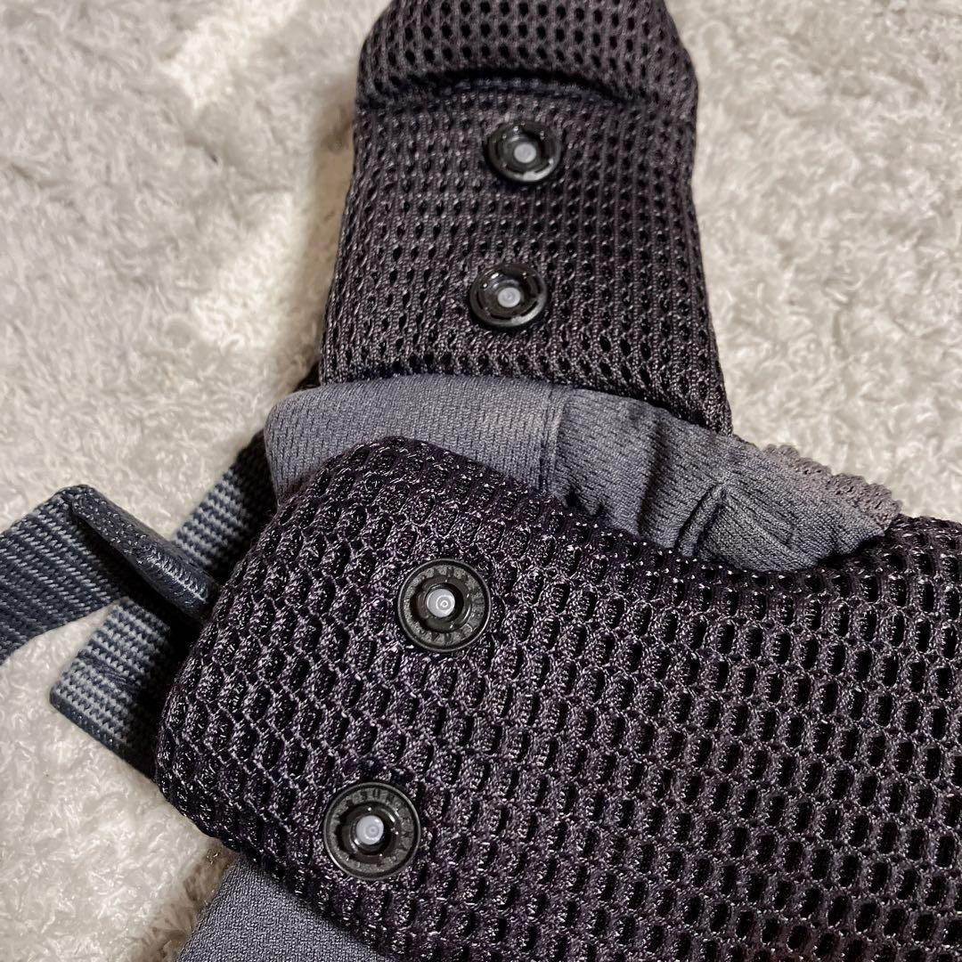 アップリカ　ラクリス　ダークグレー　抱っこ紐　赤ちゃん　新生児