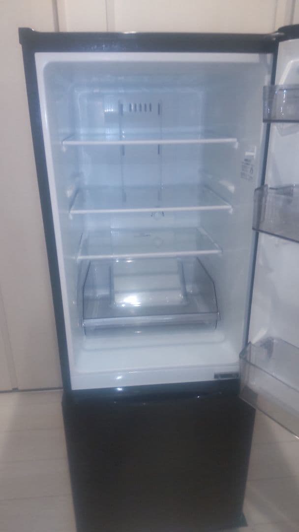 TOSHIBA 2ドア冷蔵庫 GR-T15BS-(K) 一人暮らし 単身者向け