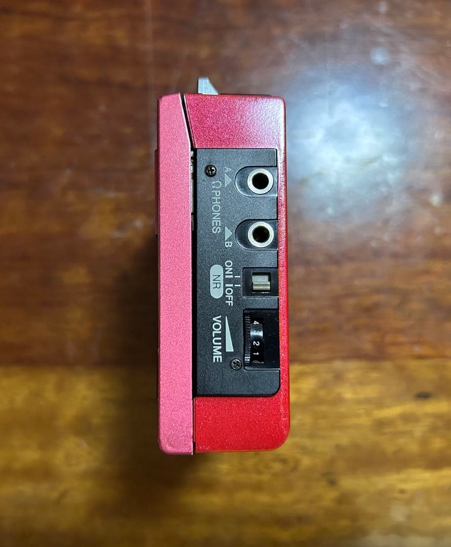 AIWA HS-P3 カセットボーイ cassetteboy 赤 ジャンク品