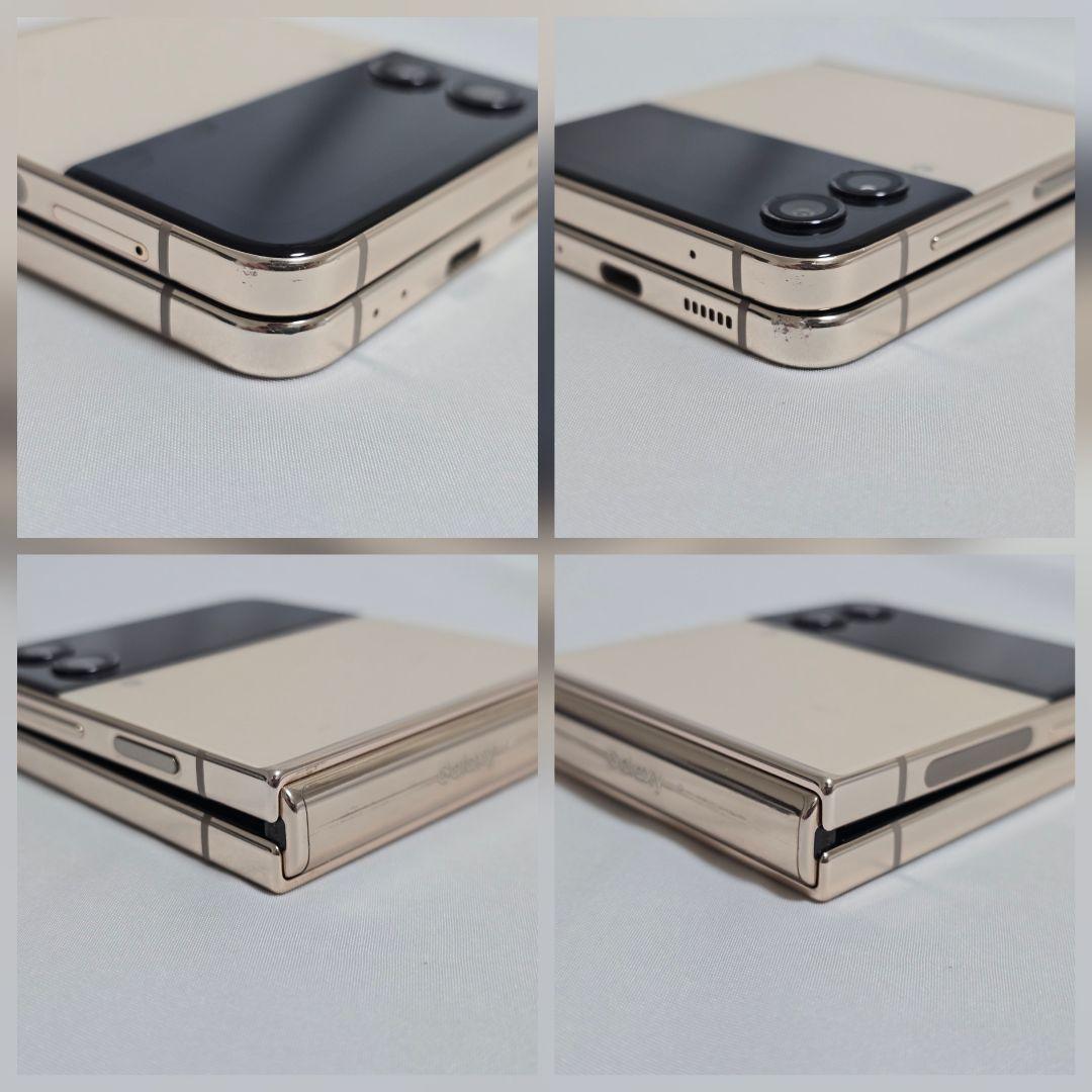 【付属品完備】Galaxy Z Flip4 pinkgold SIMフリー au