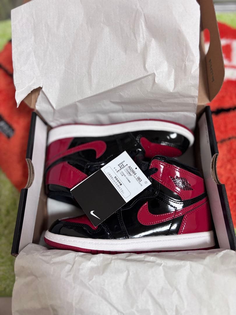 Nike Air Jordan 1 ジョーダン ブレッド PS 21cm