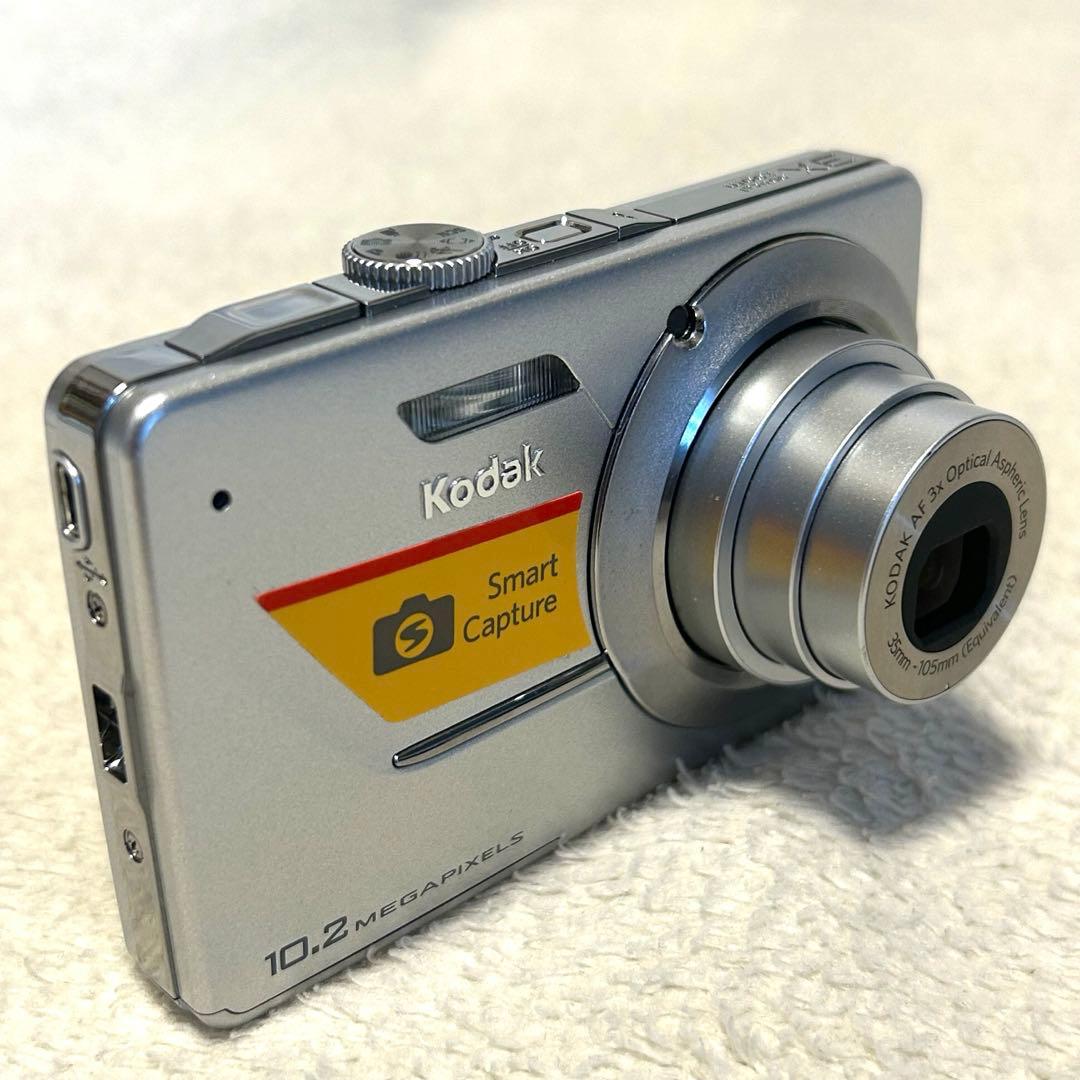 【極美品】コダック Easyshare M340 シルバー コンデジ デジカメ
