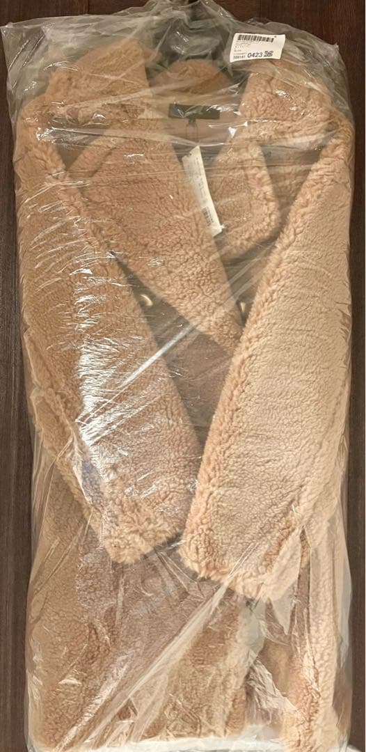 新品 allureville ウールMIXボアPコート キャメル　半額以下