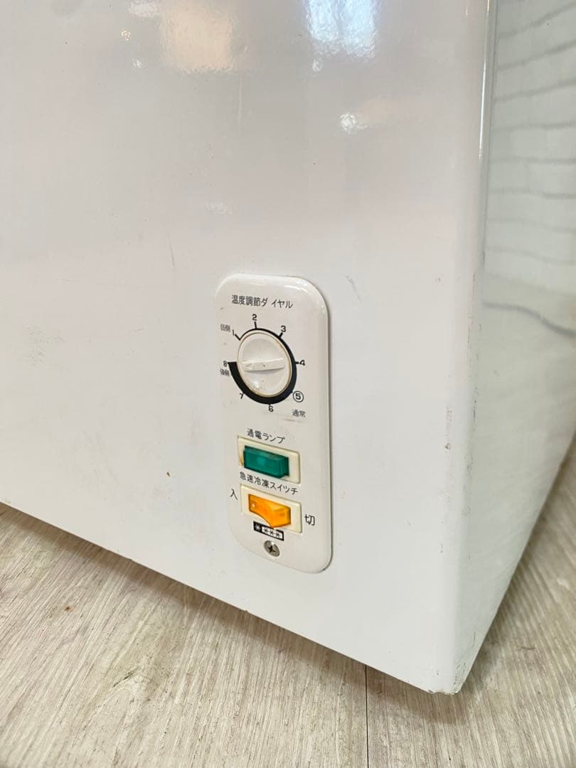 【タケチャンマン】Abitelax 冷凍庫 ACF-603C ホワイト