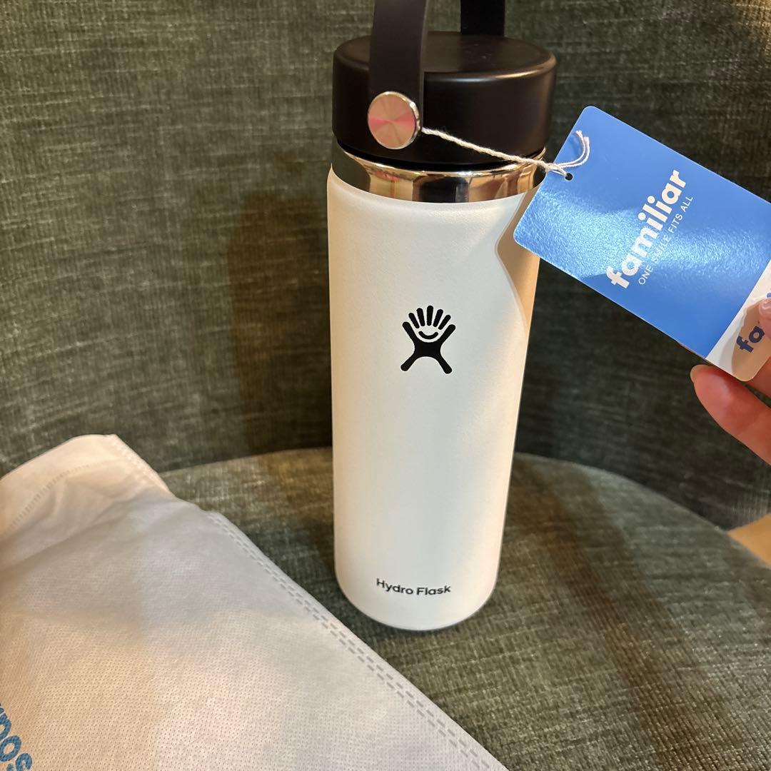 ファミリア　ハイドロフラスク　20oz ホワイト