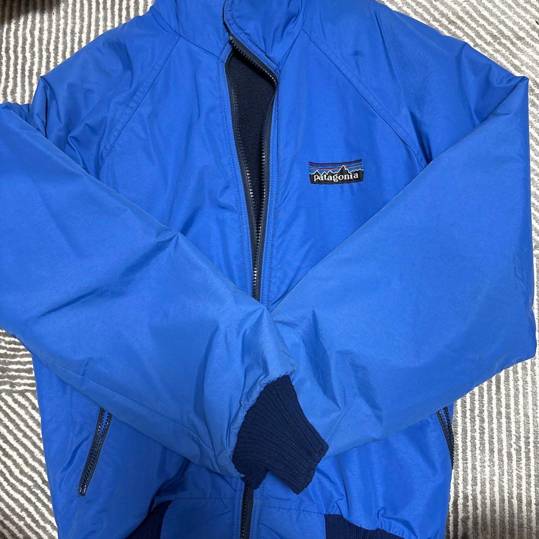 パタゴニア 80s デカタグ シェルドシンチラ　ジャケット ブルー