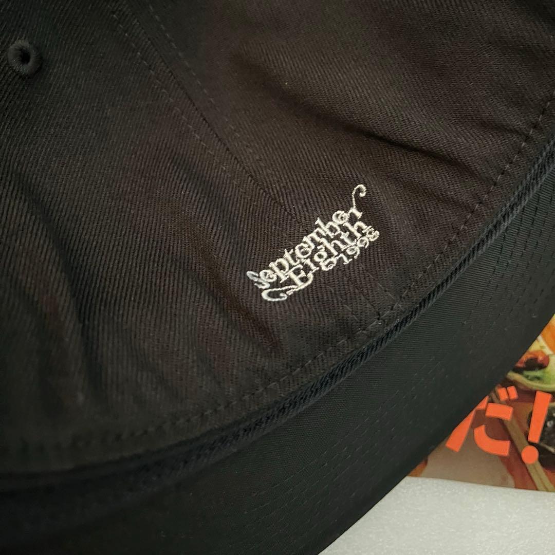 九月八日　キャップ　黒　Lサイズ　コブクロ　黒田俊介着用