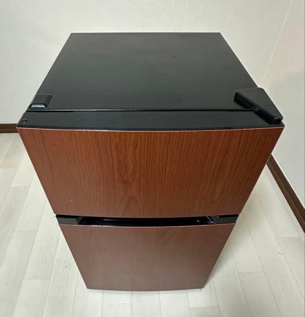 アイリスプラザ 冷蔵庫 87L 幅47.5cm 冷蔵室 冷凍室　PRC-B0