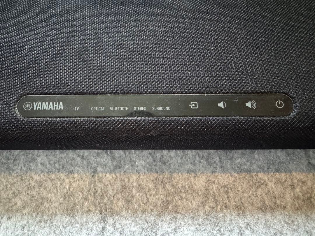 YAMAHA サウンドバー ブラック