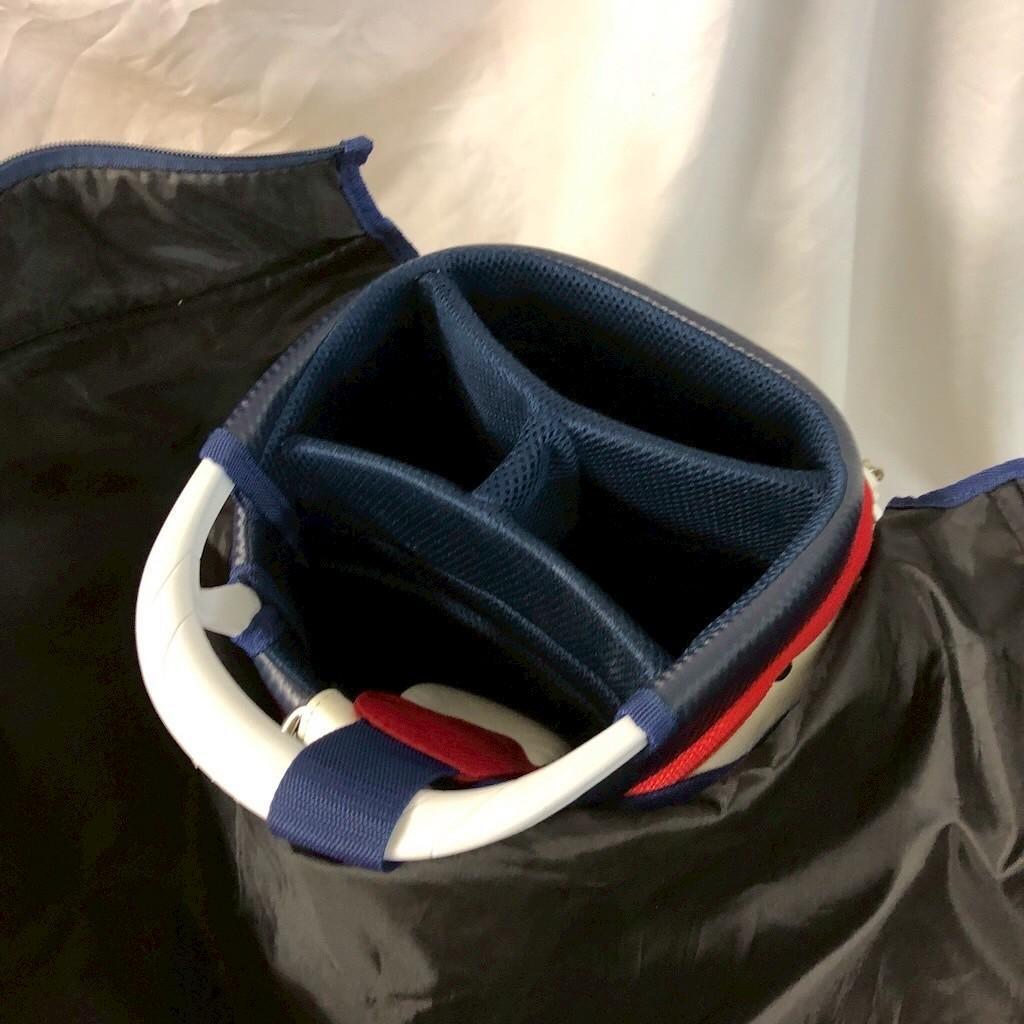 New Balance ニューバランス ゴルフ キャディバッグ ホワイト ネイビ