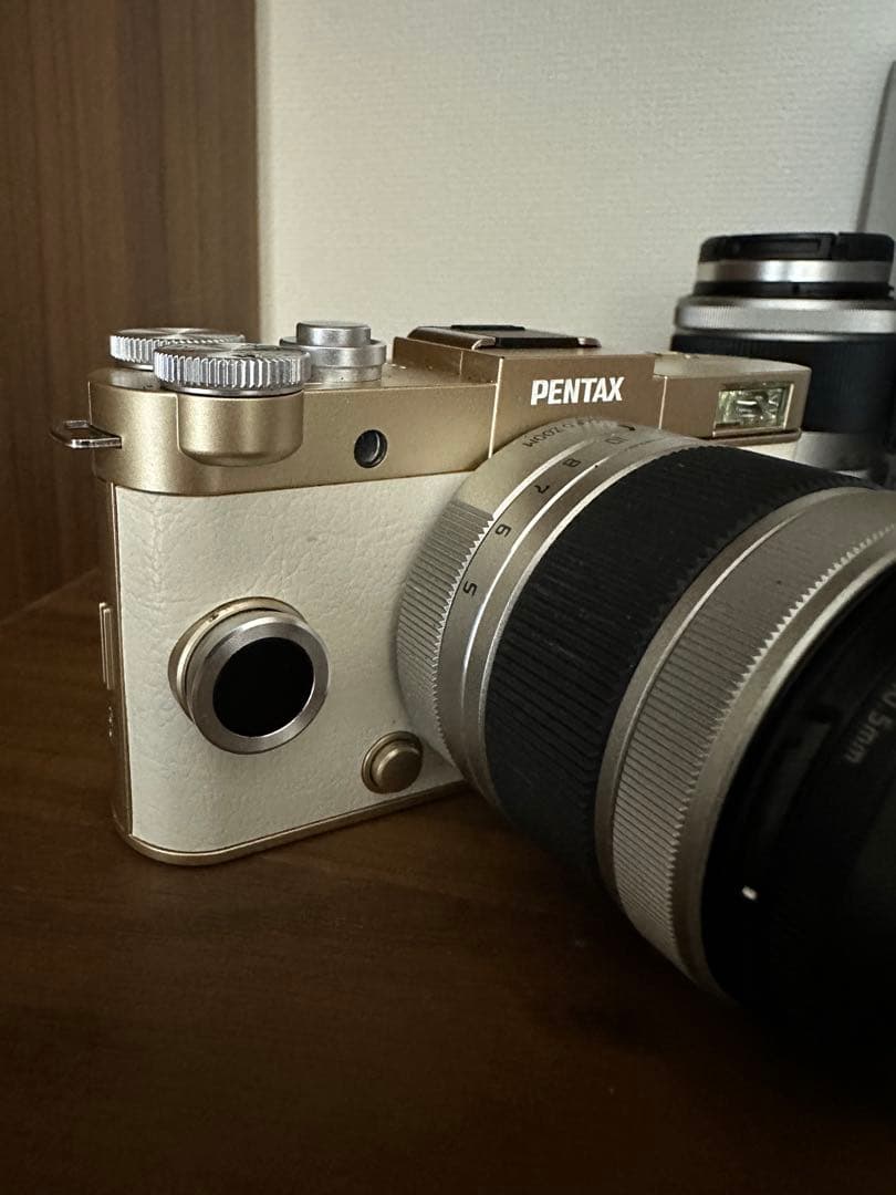 PENTAX Q-S1 ゴールド 2レンズ付き