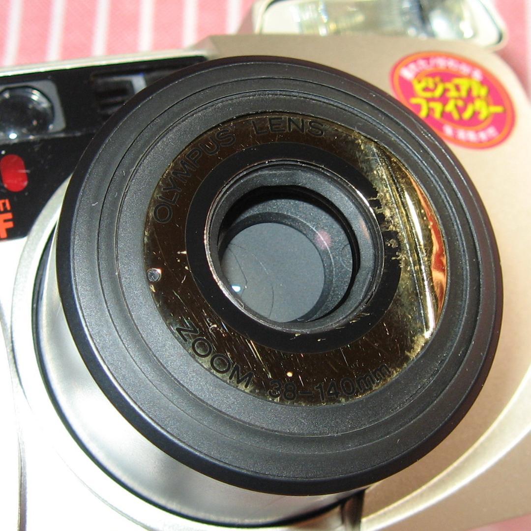 基本動作確認済　ピンボケ防止機能あり　オリンパス ミュー　 ズーム 140 VF