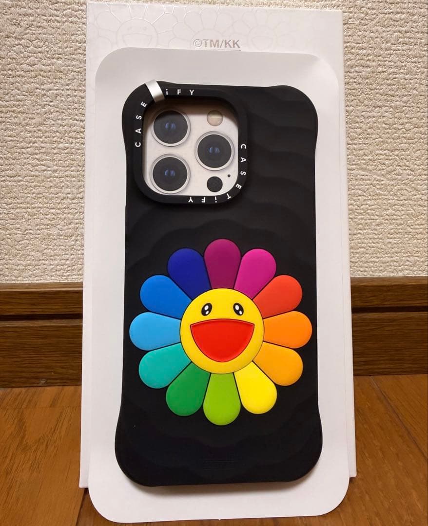 CASETiFY 村上隆 フラワー レインボー iPhone16pro