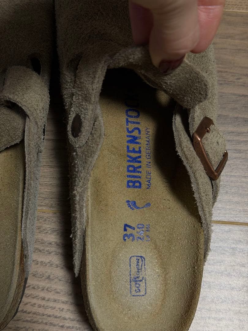 BIRKENSTOCK ベージュ サボサンダル 37