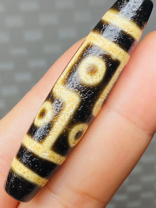 老天珠　六眼龍眼天珠　天珠　59.4㍉　凄まじいパワー　交通安全、災難を防く