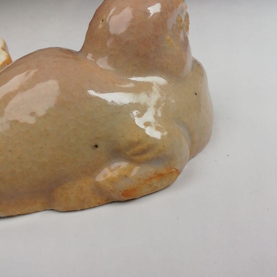 Ｔ８８６　香合　『干支　酉』『朝日焼』『七十四代　朝日豊斎』　共箱　茶道具