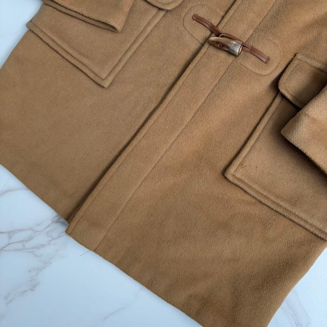 希少✨️英国製 ブルックスブラザーズ ダッフルコート キャメル チェック