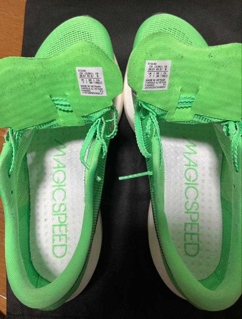 【mu】ASICS マジックスピード5 26.0cm