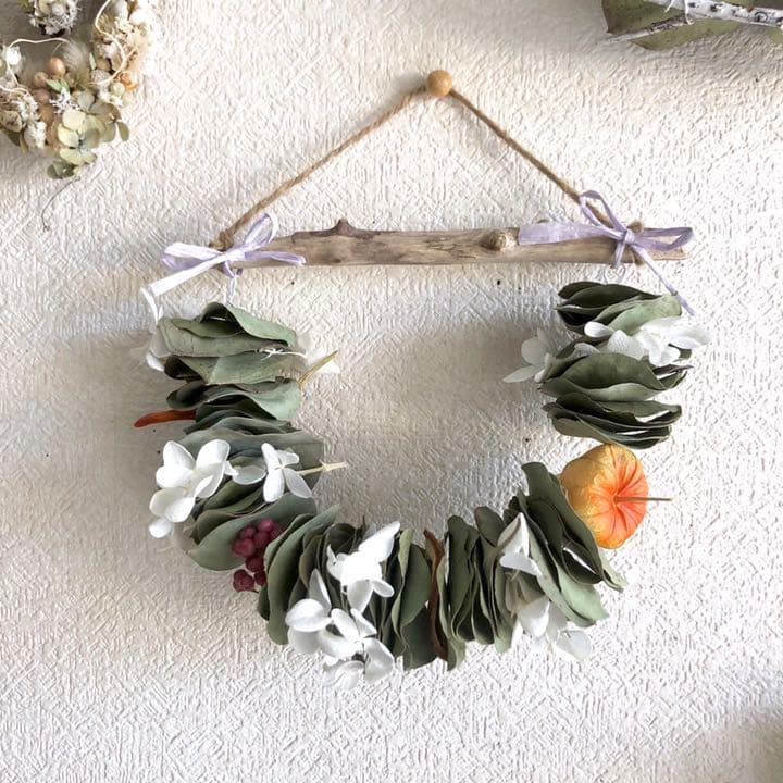 ポポラスユーカリガーランドアレンジ