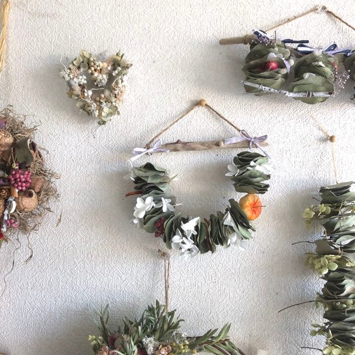 ポポラスユーカリガーランドアレンジ